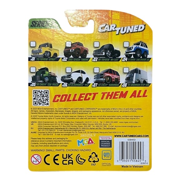 Car tuned Series 7 '73 Toyota Stout Diecast Model - Yellow - Picture 2 of 2